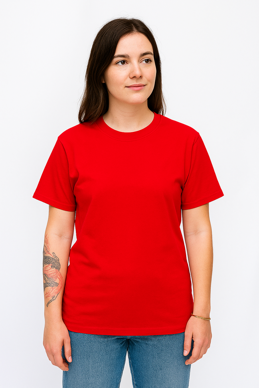 Футболка жіноча червона