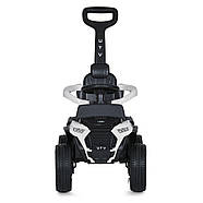 Дитяча каталка-толокар M 4802 EL з м'яким сидінням, фото 4