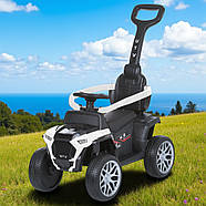 Дитяча каталка-толокар M 4802 EL з м'яким сидінням, фото 2