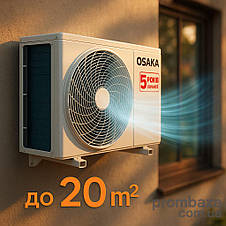 Побутова спліт-система Osaka ST-07HH Elite 20 м² -7°С, фото 3