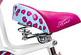 Дитячий сталевий 20 RUEDA Flora велосипед із кошиком і багажником для ляльки рожевий для дівчинки, фото 7