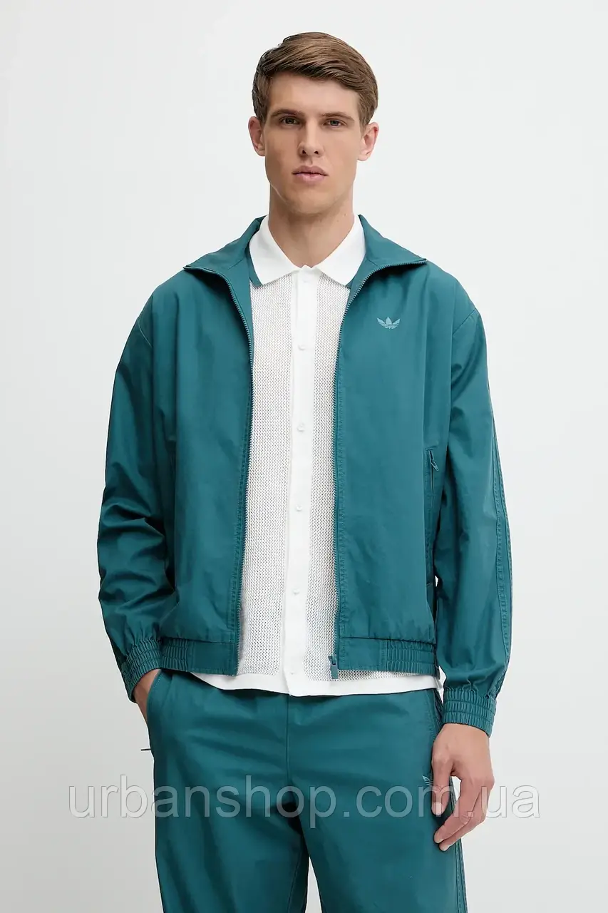 Urbanshop com ua Куртка adidas Originals Firebird Jacket колір бірюзовий перехідна KC0684 РОЗМІРИ ЗАПИТУЙТЕ