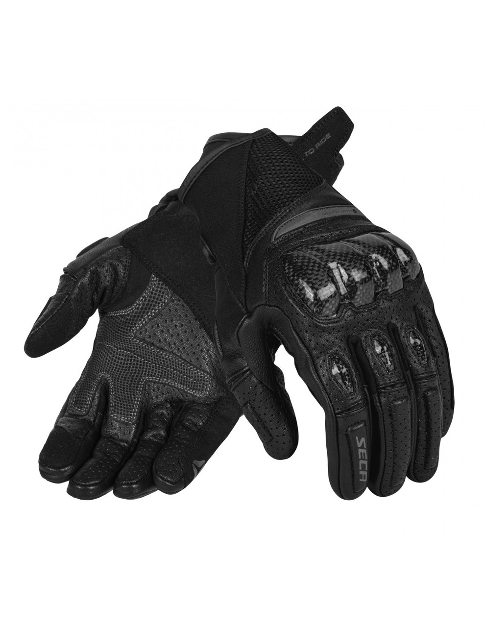 Моторукавички SECA Summer Short Black S