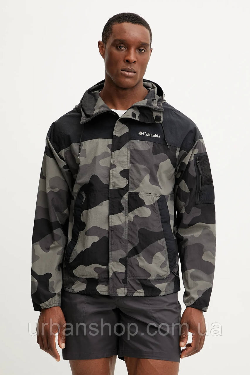 Urbanshop com ua Куртка outdoor Columbia Challenger Novelty Windbreaker колір чорний 2116981 РОЗМІРИ ЗАПИТУЙТЕ