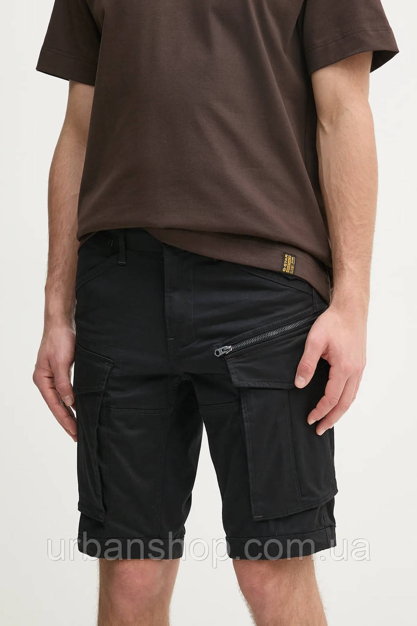 Urbanshop com ua Шорти G-Star чоловічі колір чорний D26214-5126 РОЗМІРИ ЗАПИТУЙТЕ