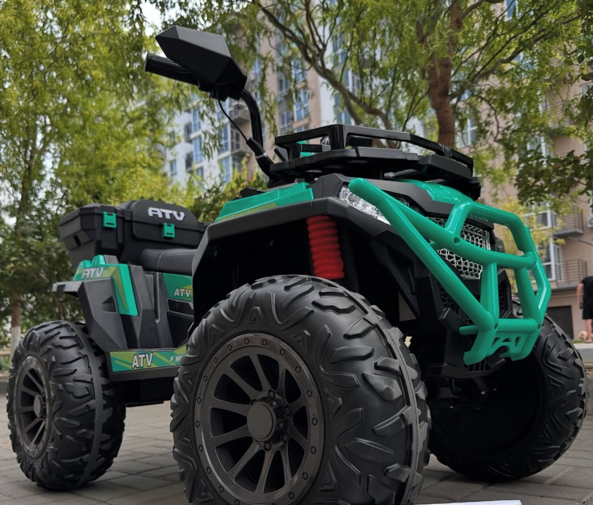 Дитячий електро квадроцикл електромобіль 4 мотори, фото 1