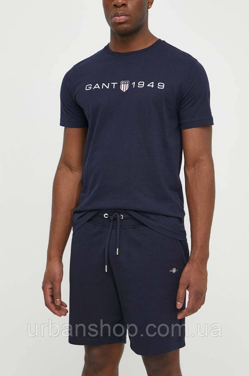 Urbanshop com ua Шорти Gant чоловічі колір синій РОЗМІРИ ЗАПИТУЙТЕ