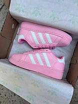Жіночі кросівки Adidas Superstar Platform Pink XLG Кеди Адідас Суперстар рожеві на платформі шкіряні демісезон, фото 2