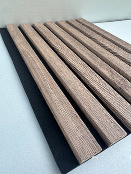 Стінова акустична панель 2,8м х 30см Ялина Карпатська