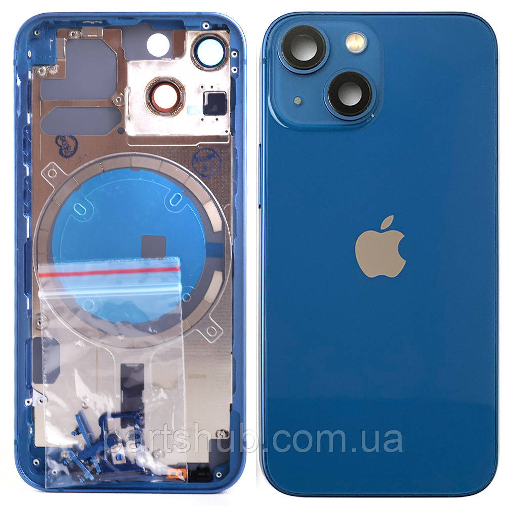 Корпус Apple iPhone 13 Mini (синій оригінал Китай EU), фото 1