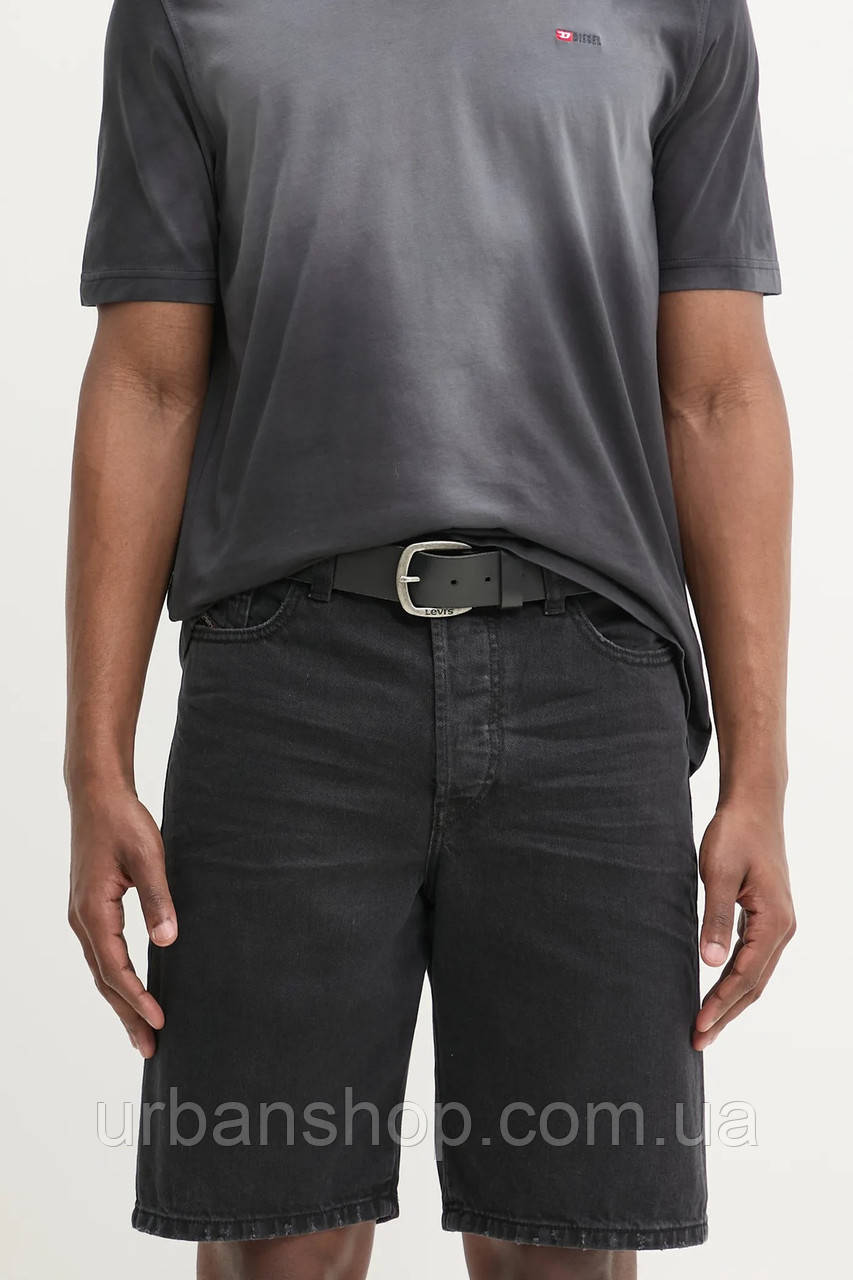 Urbanshop com ua Джинсові шорти Diesel REGULAR-SHORT SHORTS чоловічі колір чорний A06430.0GRDW РОЗМІРИ