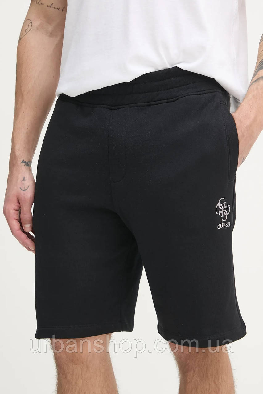 Urbanshop com ua Шорти Guess CLOVIS чоловічі колір чорний M5GD10 KCN01 РОЗМІРИ ЗАПИТУЙТЕ