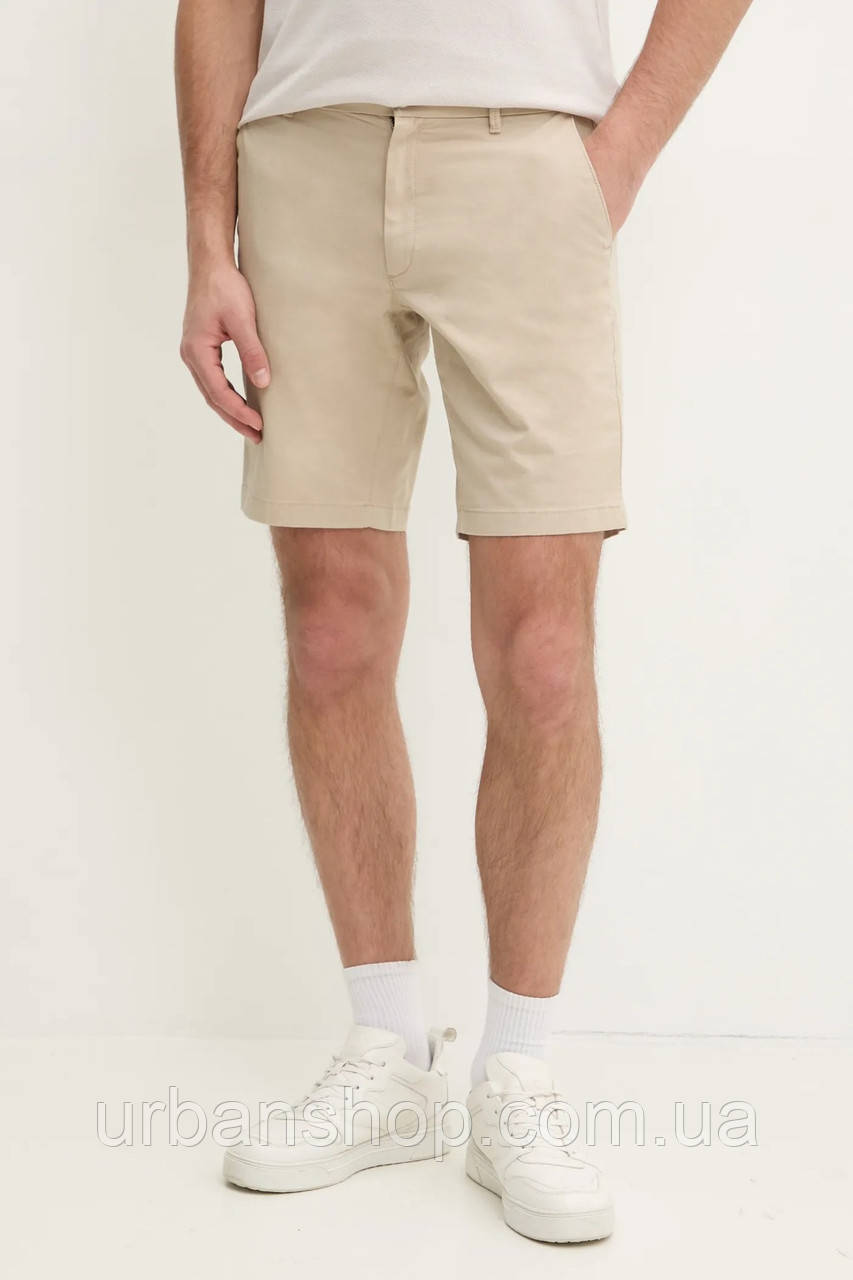 Urbanshop com ua Шорти Calvin Klein чоловічі колір бежевий K10K114063 РОЗМІРИ ЗАПИТУЙТЕ