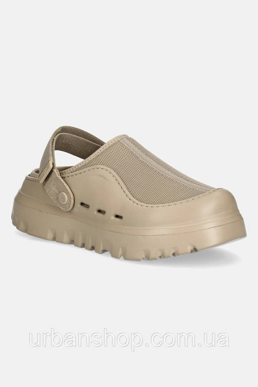 Urbanshop com ua Шльопанці UGG Peakmod чоловічі колір бежевий 1166912-DND РОЗМІРИ ЗАПИТУЙТЕ