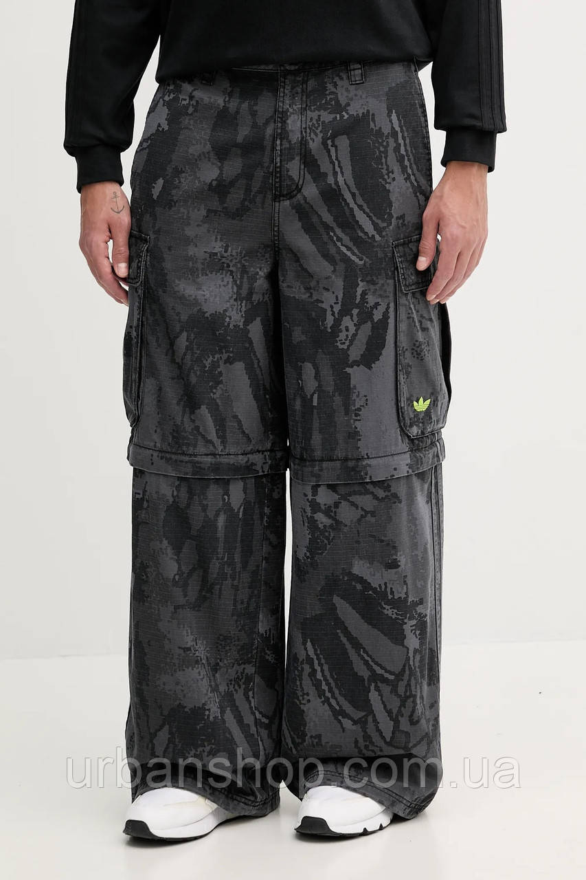 Urbanshop com ua Штани adidas Originals Zipoff Cargo колір чорний фасон cargo KD2253 РОЗМІРИ ЗАПИТУЙТЕ