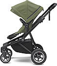 Дитяча коляска з люлькою Thule Sleek (Soft Green on Black) 11000030 (TH 11000030), фото 4