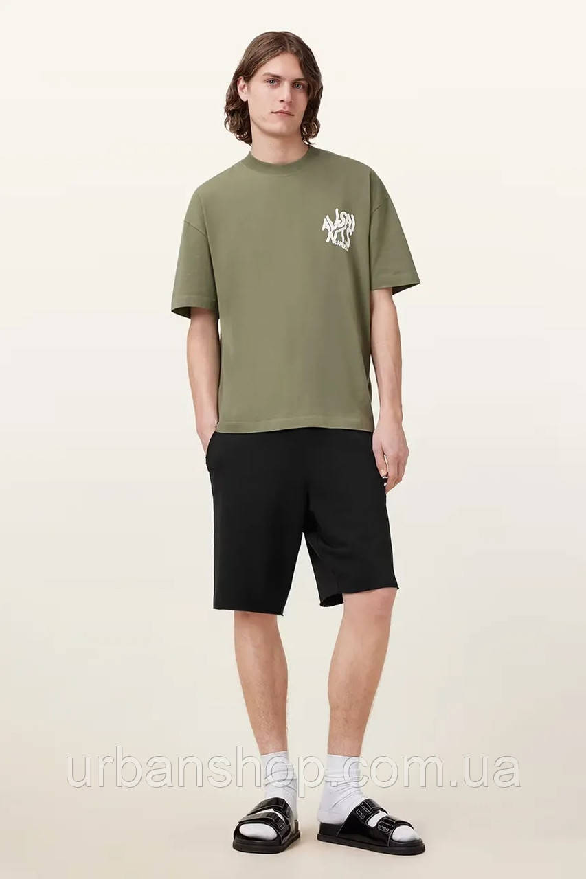 Urbanshop com ua Шорти AllSaints HELIX колір чорний M001TC РОЗМІРИ ЗАПИТУЙТЕ
