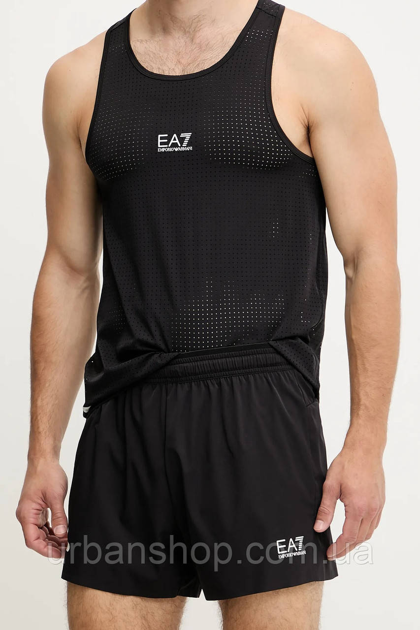 Urbanshop com ua Шорти для тренувань EA7 Emporio Armani колір чорний AF13137.7M000062 РОЗМІРИ ЗАПИТУЙТЕ