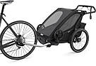 Дитяча коляска Thule Chariot Sport Double (Midnight Black) 10201023 (TH 10201023), фото 2