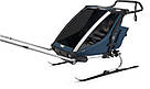 Дитяча коляска Thule Chariot Cross Double (Majolica Blue) 10202023 (TH 10202023), фото 7