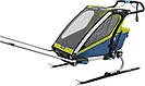 Дитяча коляска Thule Chariot Sport Double (Chartreuse-Mykonos) 10201004 (TH 10201004), фото 7