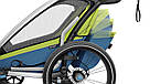 Дитяча коляска Thule Chariot Sport Double (Chartreuse-Mykonos) 10201004 (TH 10201004), фото 9