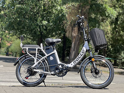 Електровелосипед 20" Corso ROCCO RC-04165 500W 48V 20Ah білий