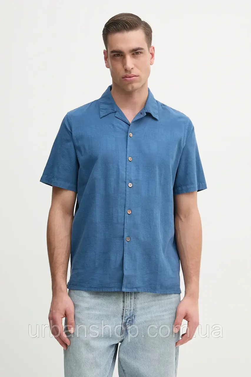 Urbanshop com ua Бавовняна сорочка PS Paul Smith чоловіча regular класичний комір M2R.695U.P22251 РОЗМІРИ
