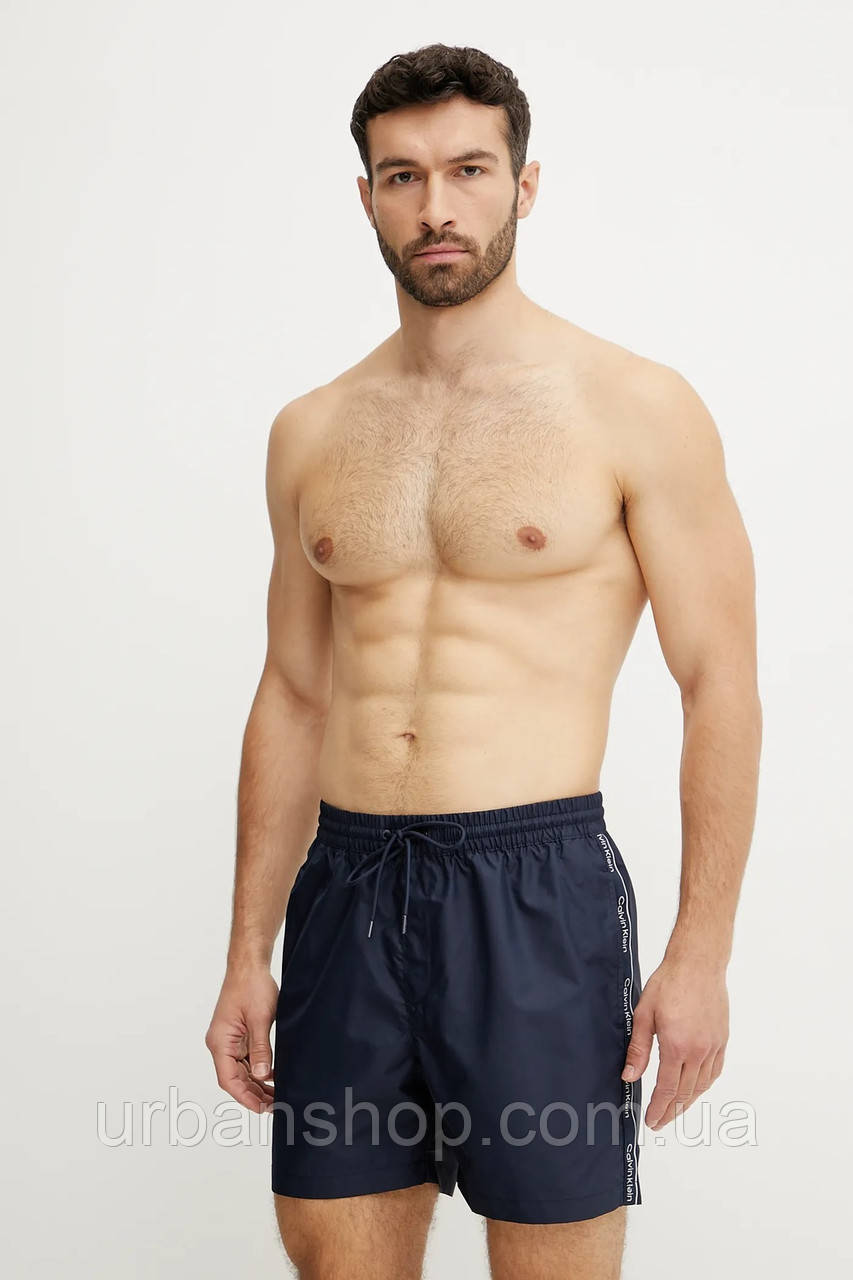 Urbanshop com ua Купальні шорти Calvin Klein колір синій KM0KM01109 РОЗМІРИ ЗАПИТУЙТЕ