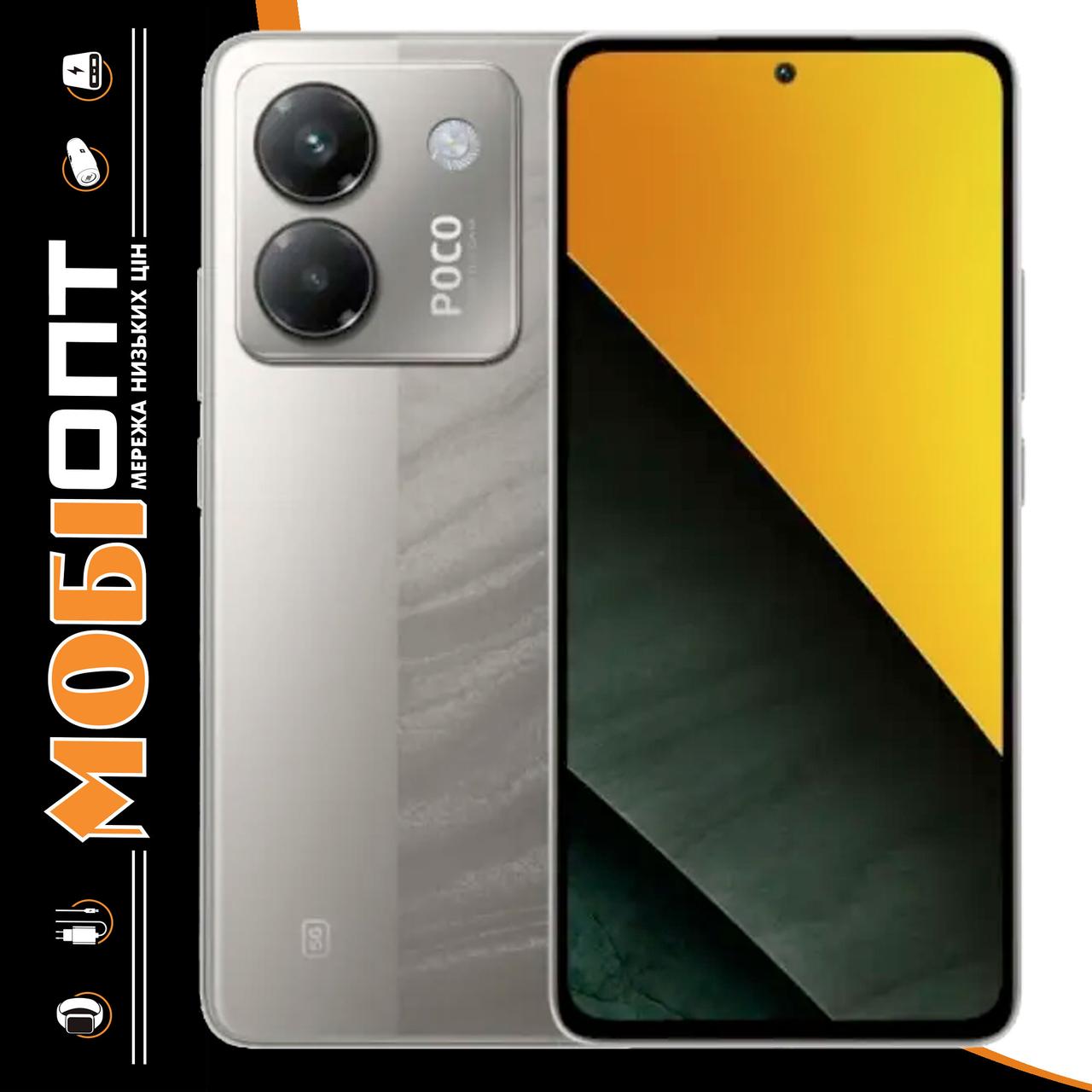 Смартфон Xiaomi POCO M7 Pro 5G 12/512Gb Silver Global version