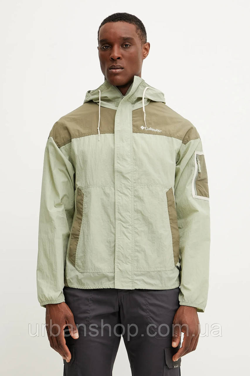 Urbanshop com ua Вітровка Columbia Challenger FZ колір зелений 2071553 РОЗМІРИ ЗАПИТУЙТЕ