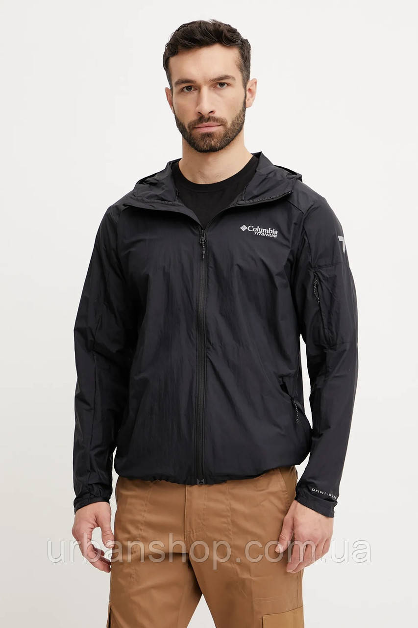 Urbanshop com ua Вітровка Columbia Loop Trail II колір чорний 2071231 РОЗМІРИ ЗАПИТУЙТЕ
