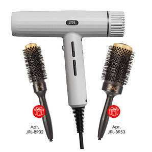 Професійний преміум фен JRL Forte PRO White 2200W, 90 000 об/в хв