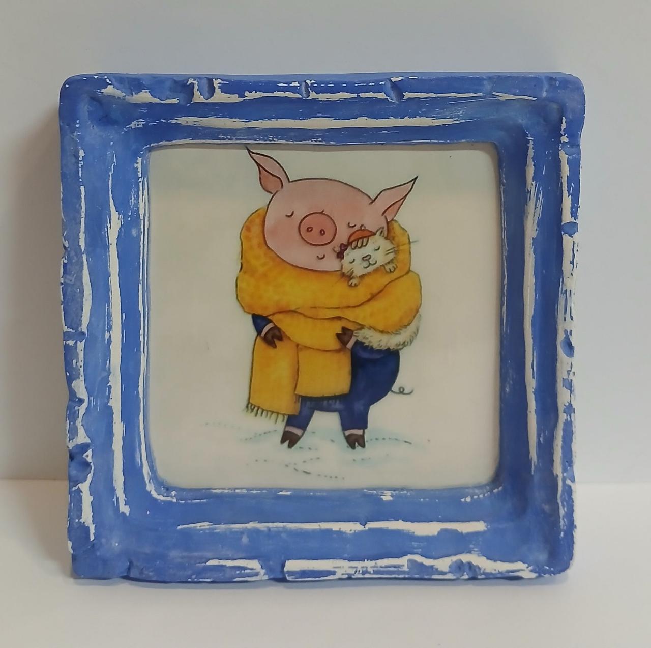 Картина керамічна 10х10 см УС АСОРТІ