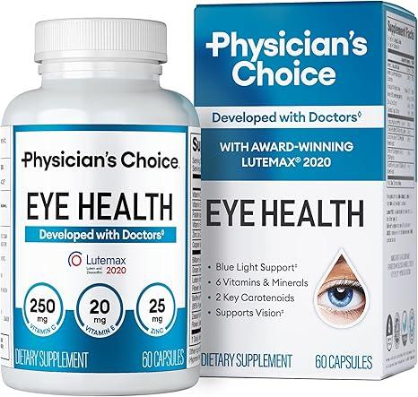 Здоров'я очей, Physician's Choice, Eye Health, Areds2 Inspired Formula, 60 капсул, фото 1