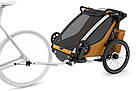 Дитяча коляска Thule Chariot Sport 2 Double (Natural Gold) 10201033 (TH 10201033), фото 2