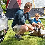 💙Насос електричний повітряний Intex 66636 від прикурювача 12V, 650 л/хв, для надувних матраців, кіл, човнів, фото 4