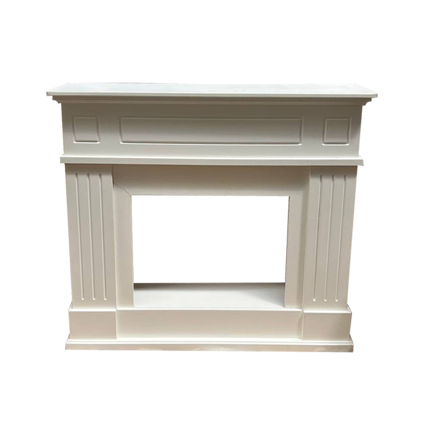 Портал декоративний під електрокамін ArtiFlame Lauritz AF23 Білий, фото 1