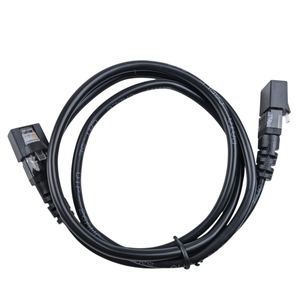 Патч-корд литий 1м U/UTP RJ45 Cat.5e чорний
