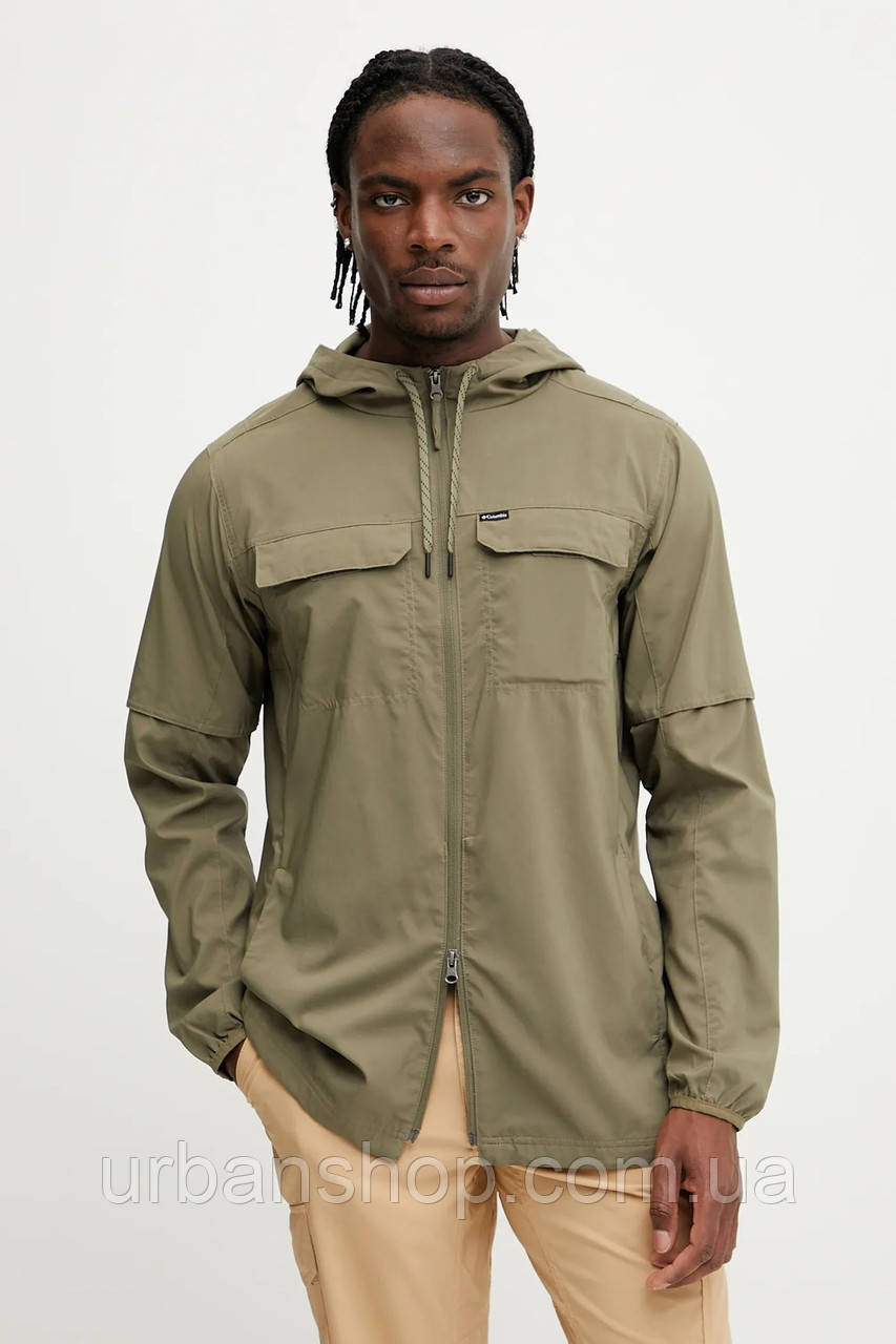 Urbanshop com ua Куртка outdoor Columbia Skien Valley колір зелений 2124303 РОЗМІРИ ЗАПИТУЙТЕ