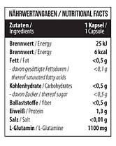 Глютамин MST L-Glutamine Vegetarian 60 caps, фото 3