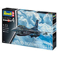 Популярний! Збірна модель Revell Літак F-16D Tigermeet 2014 рівень 4, 1:72 (RVL-03844) - Краща якість тільки на Nukleon.com.ua