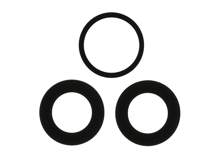 Скло камери для iPhone 15 Pro Max (без кільця, саме скло) (комплект 3 шт.), оригінал (54), фото 1