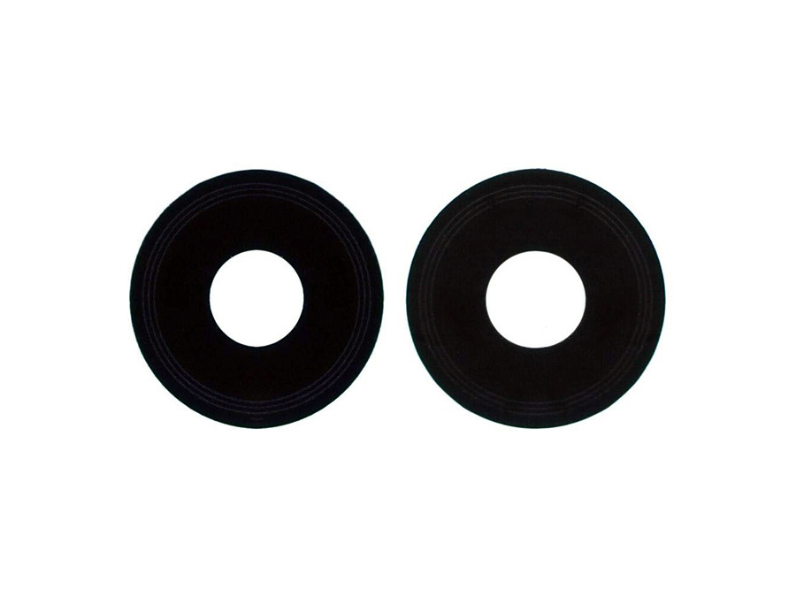 Скло камери для Samsung A06 (A065) (комплект 2 шт.) чорне, фото 1