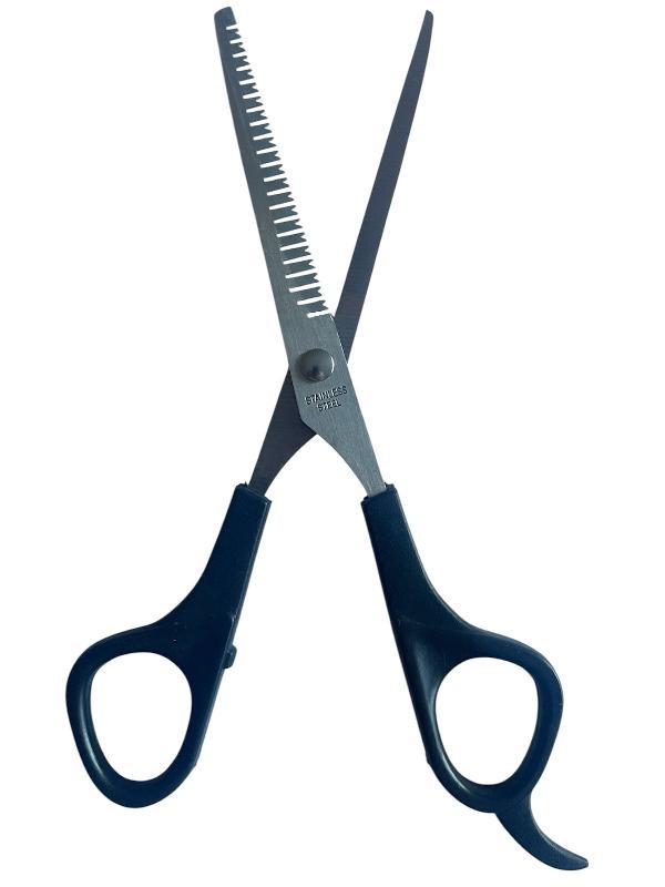 Ножиці філювальні перукарні із зубчиками, фото 1