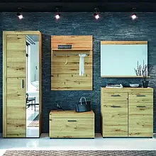 Комплект меблів в передпокій 235 см Фокус дуб артизан Сокме