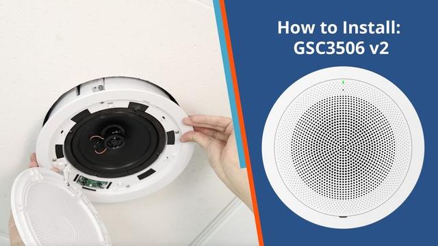 Установка SIP динамика Grandstream GSC3506 v2