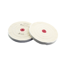 Круг полірувальний мусліновий білий 150 мм 50 шарів
