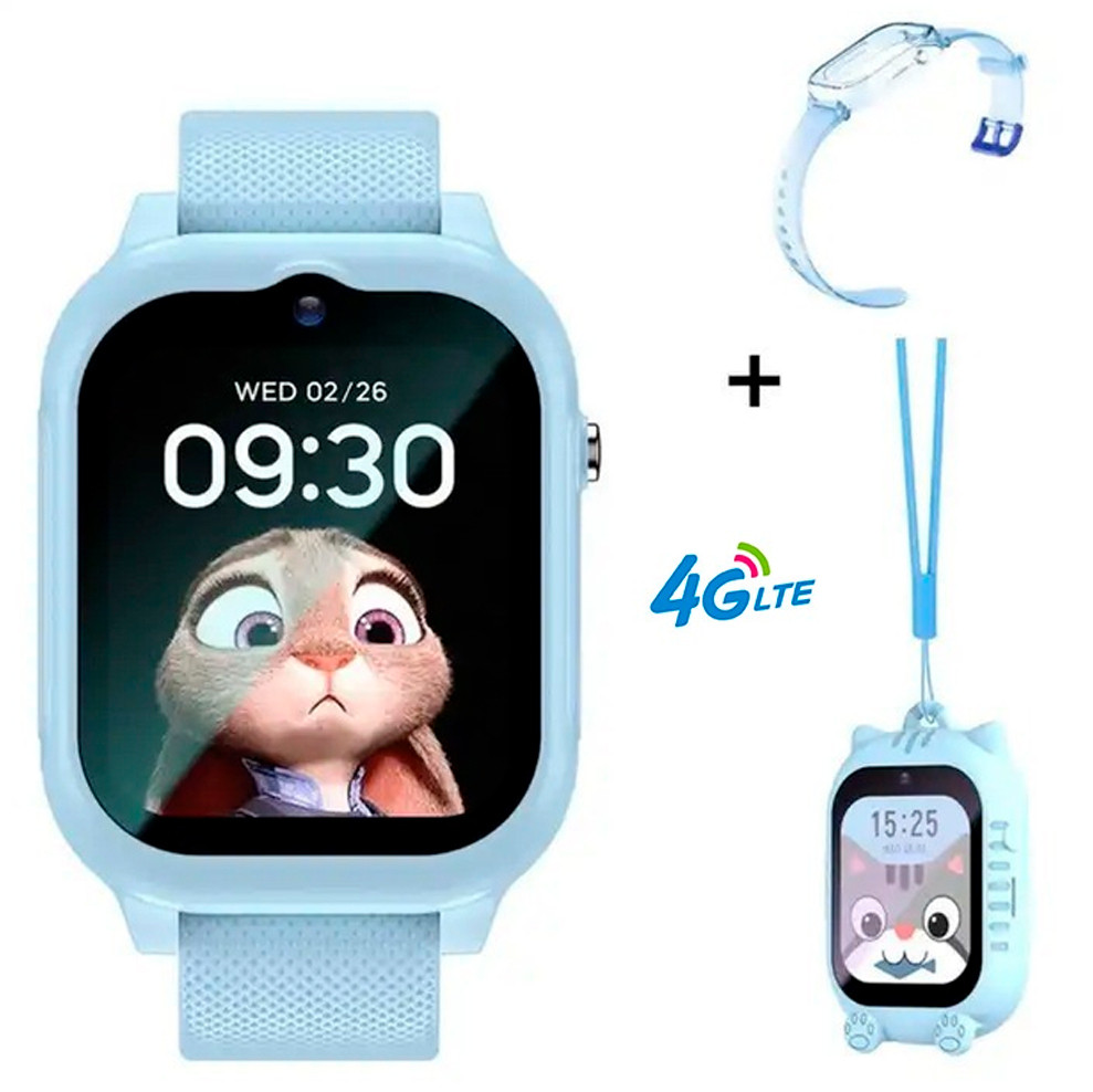 Дитячий Смарт годинник Safekids K26 з GPS 4G, відеодзвінком, прослуховуванням, акумулятором 700 mAh +2 корпуси в комплекті, фото 1