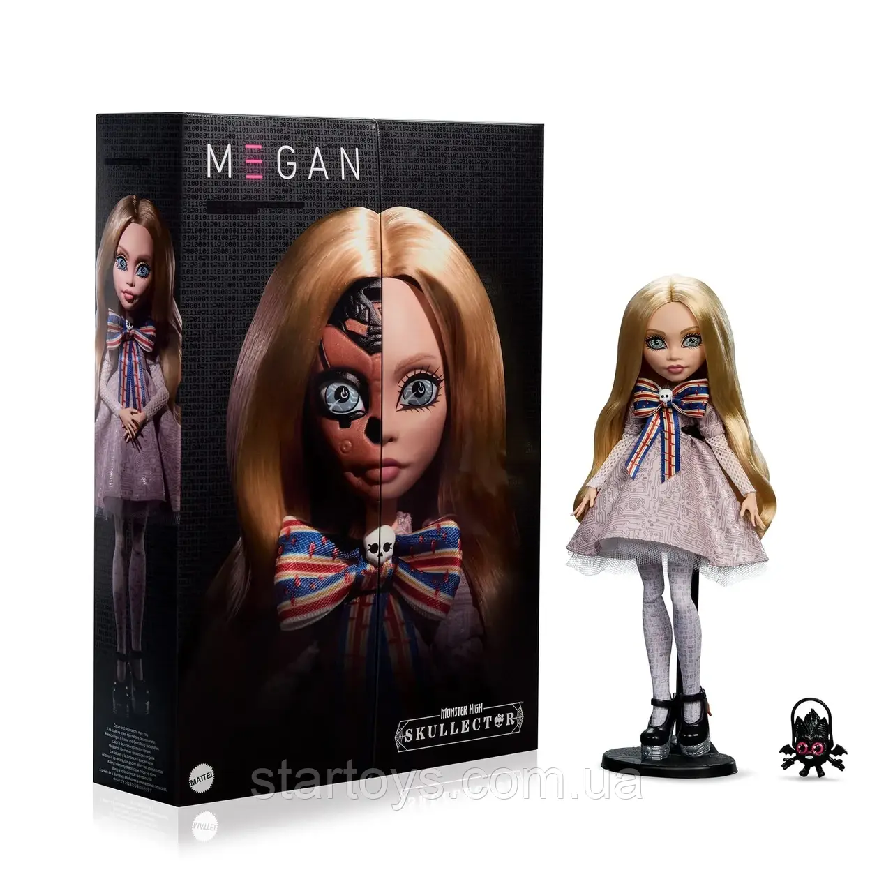 Колекційна Монстер Хай з Андроїдною особою Monster High Skullector M3GAN HYV94, фото 1